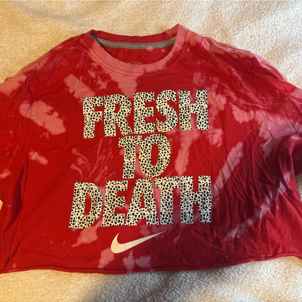 Red Nike Graphic Tee